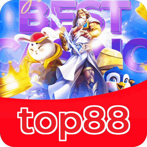 Números do app top88 em material de marketing — ilustração, não auditoria